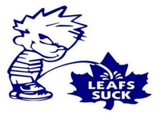 Leafs Suck Picture