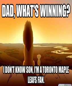 Funny Toronto Maple Leafs Picture - Lion King