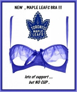 Leafs Joke Picture - Support Bra - No Cup