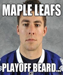 Toronto Maple Leafs Playoff Beard